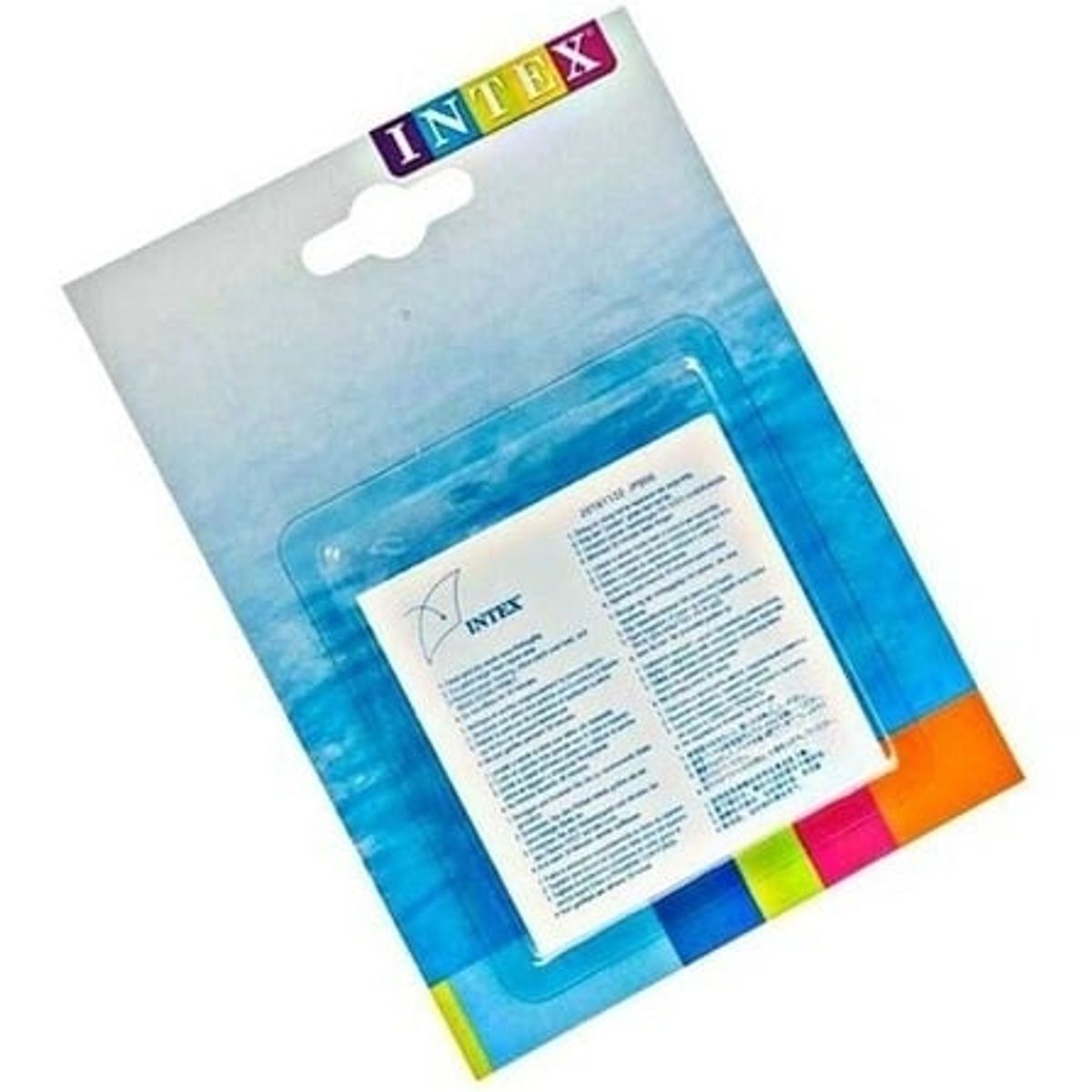 GENERICO - PARCHE PARA PISCINA INTEX - BLANCO 6 UND