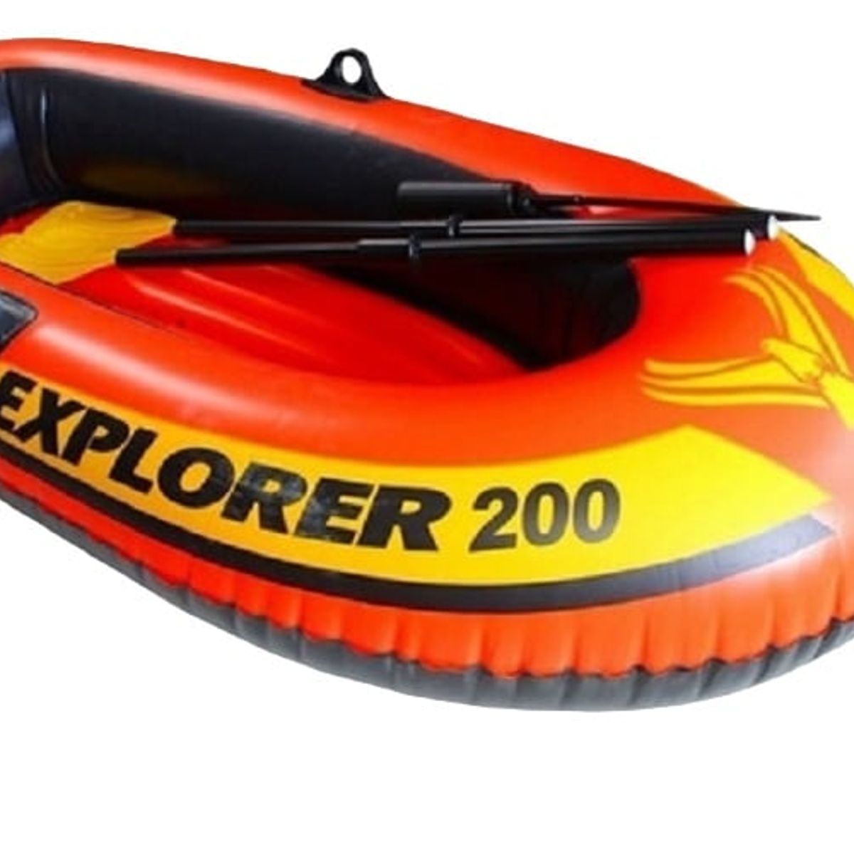 GENERICO - BOTE INFLABLE EXPLORER 200 INTEX NARANJA