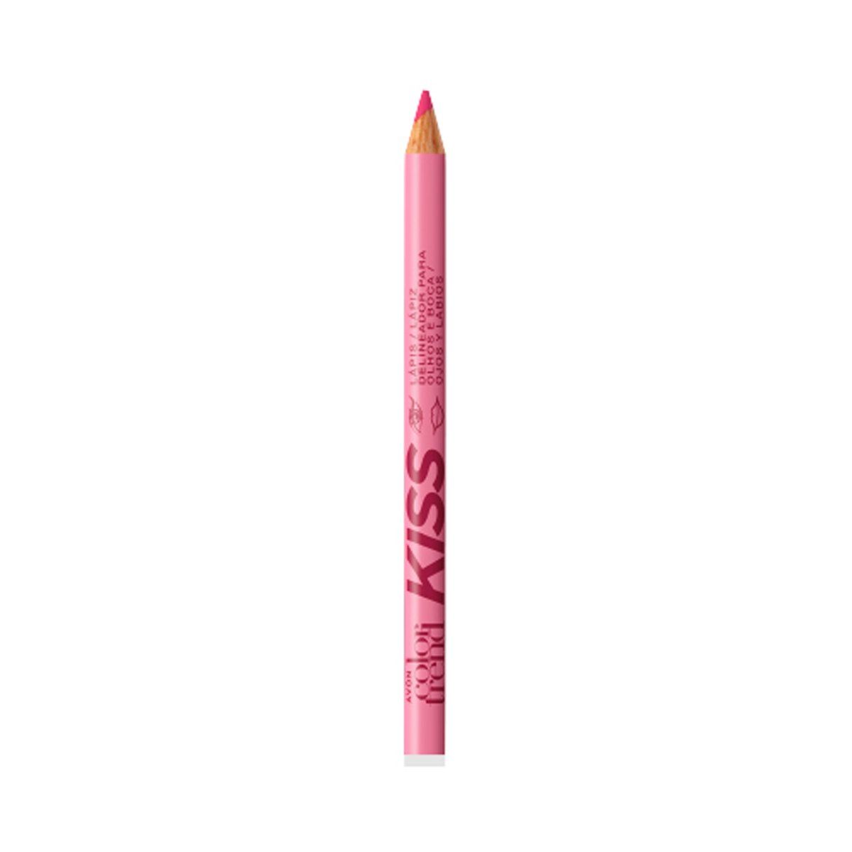 AVON - Lápiz Delineador Para Ojos y Labios PINK Color Trend Kiss