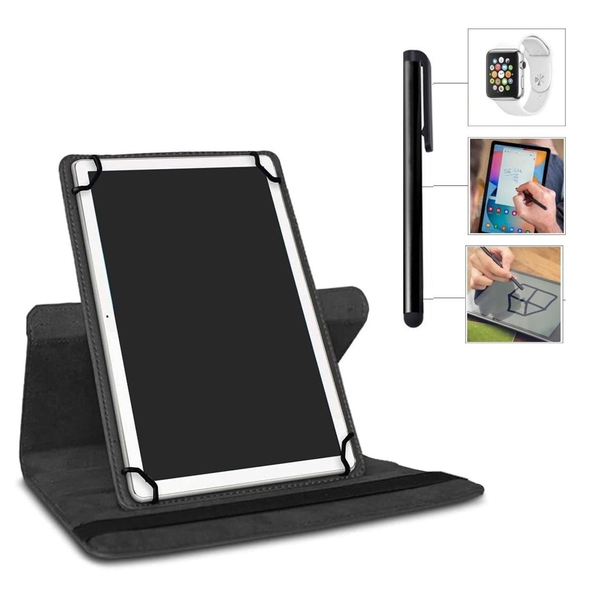 GENERICO - Funda Case Protector + Lapiz Tactil Para Tablet TCL Tab 10 Gen 2 10.4"