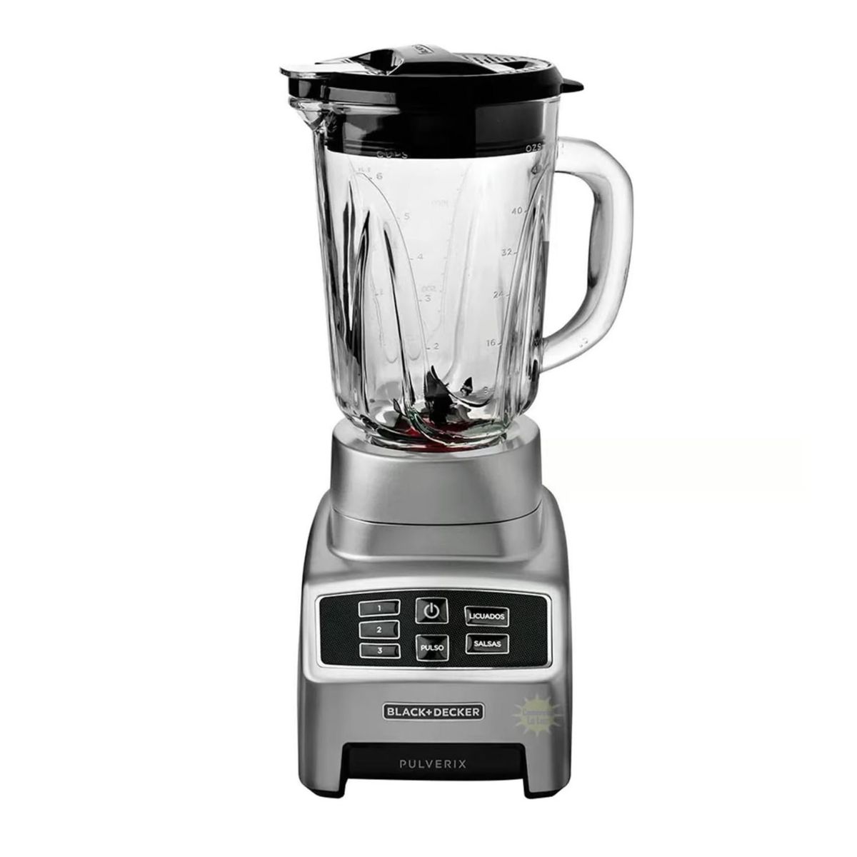 BLACK+DECKER - Licuadora 3 Vel Pulverix Digital Black 1.5 Lt BL1840MS Black & Decker