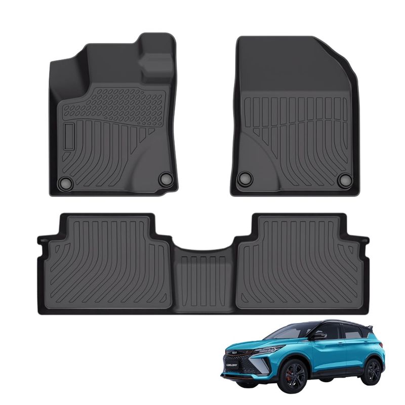 GENERICO - PROTECTOR CUBRE PISO 5D TPE GEELY COOLRAY 2019-2024
