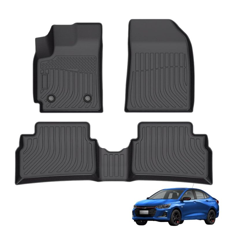 GENERICO - PROTECTOR  PISO 5D TPE CHEVROLET ONIX 2021-2024 SEDAN