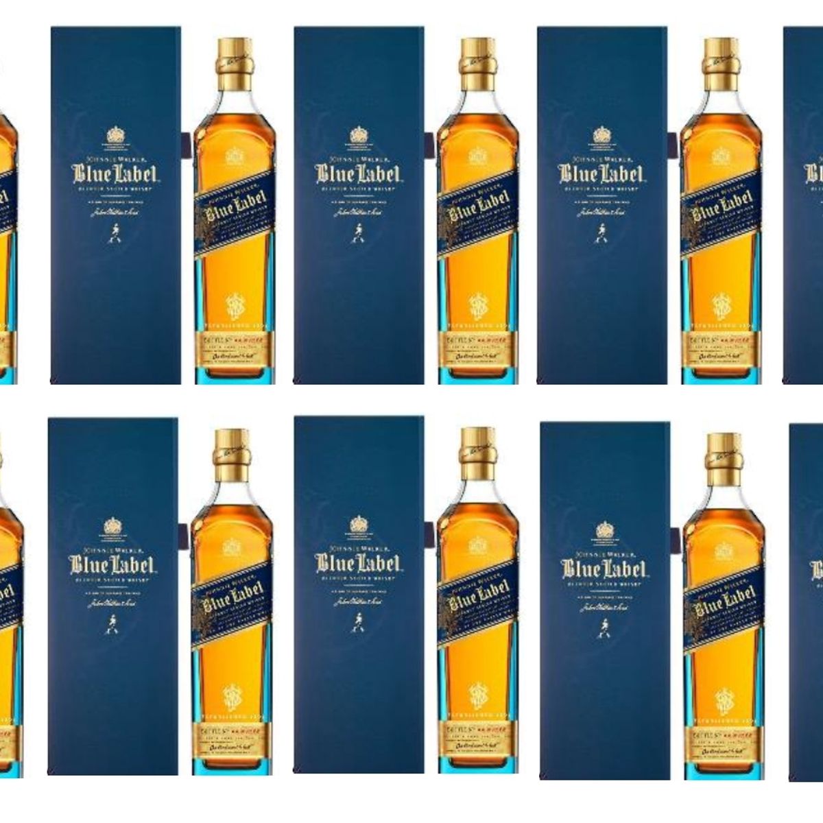 JOHNNIE WALKER - Whisky Johnnie Walker Blue Label 750ml - 12 UND
