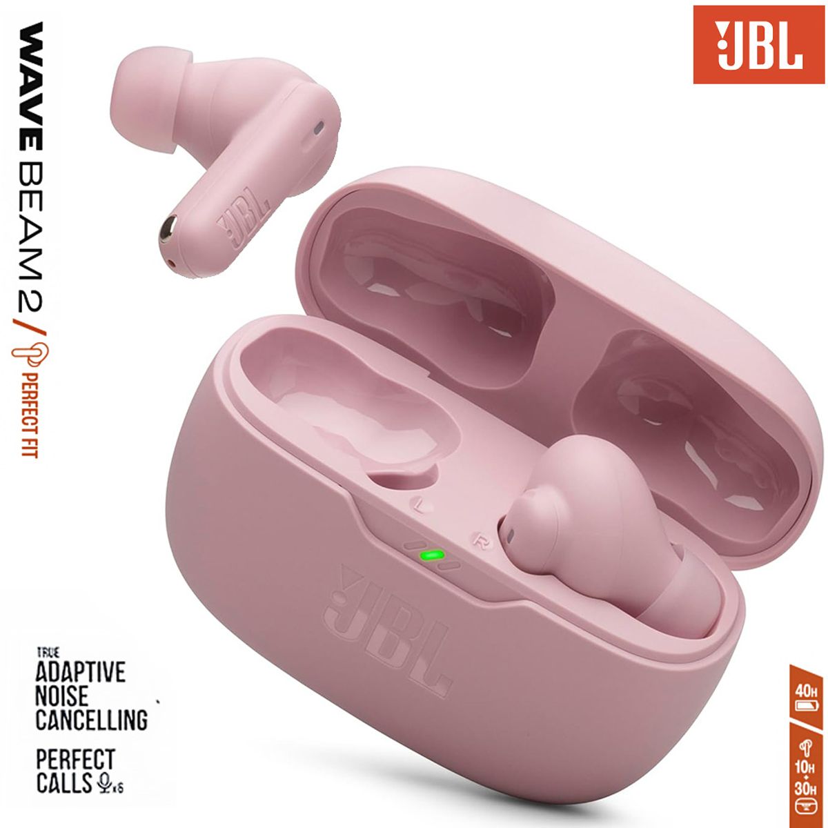 JBL - JBL Audifonos Bluetooth 5.3 ANC Multipunto VIBE BEAM 2