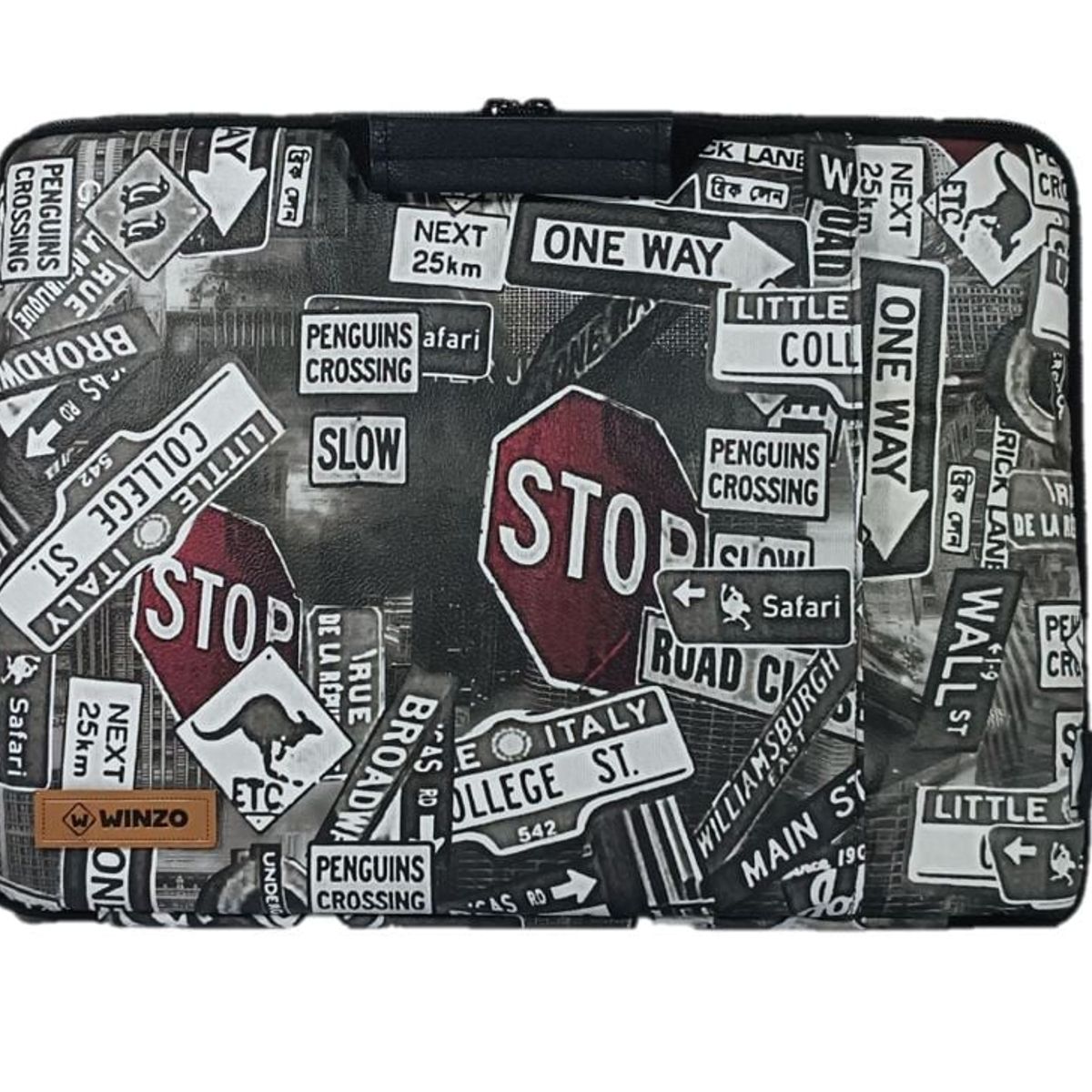 GENERICO - Funda para Laptop de 17 Pulgadas Diseño Doble Cierre Con Haza