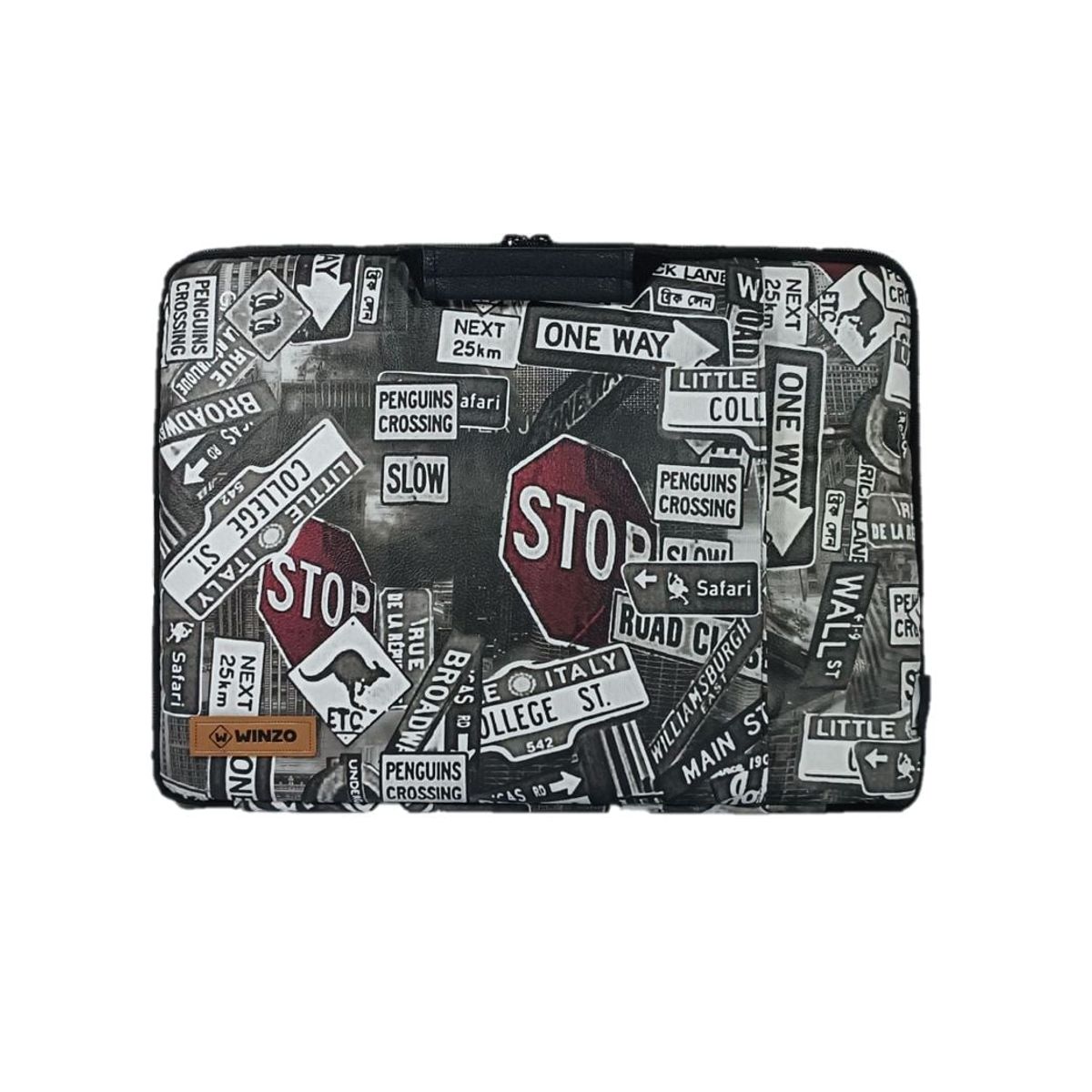 GENERICO - Funda para Laptop de 17 Pulgadas Diseño Doble Cierre Con Haza