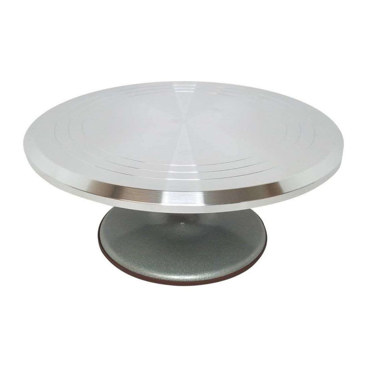 GENERICO - Base Giratoria Inox con Base 31 cm Diametro