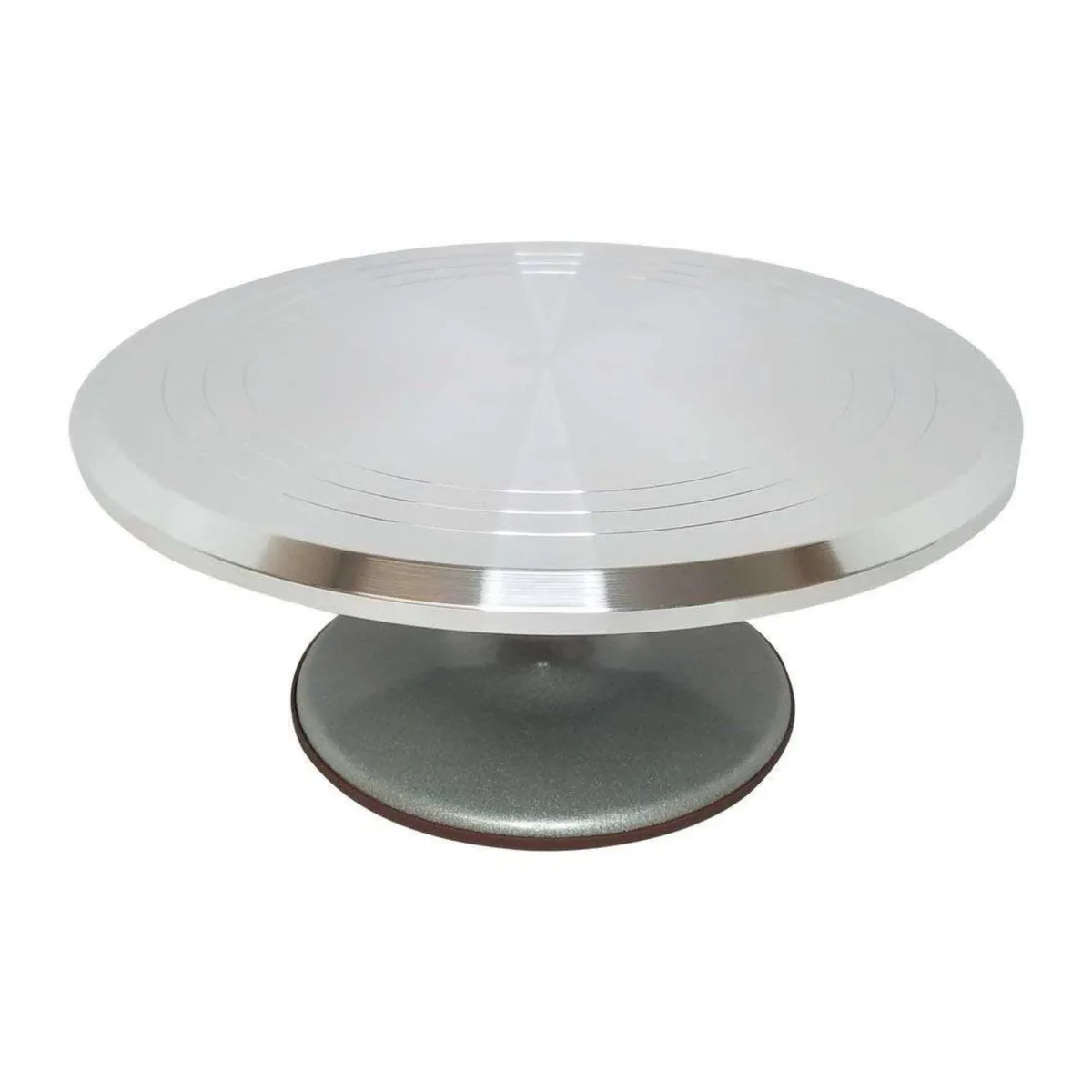 GENERICO - Pedestal Giratorio Inoxidable 31 cm Reposteria