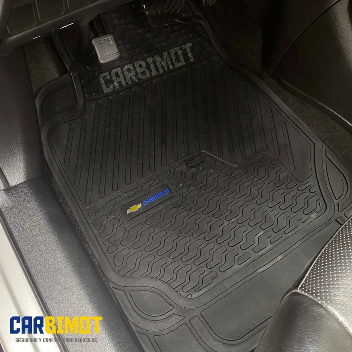 GENERICO - PISO PROTECTOR ALFOMBRA TAPIZ PARA VEHICULOS CHEVROLET
