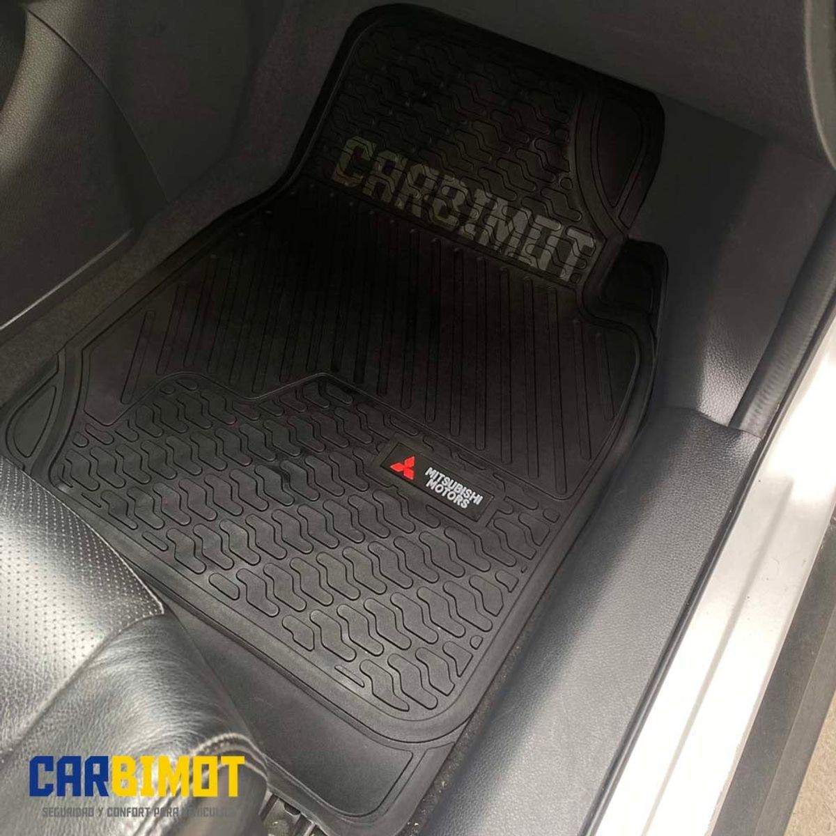 GENERICO - PISO FORRO TAPIZ PROTECTOR PARA VEHICULOS MITSUBISHI