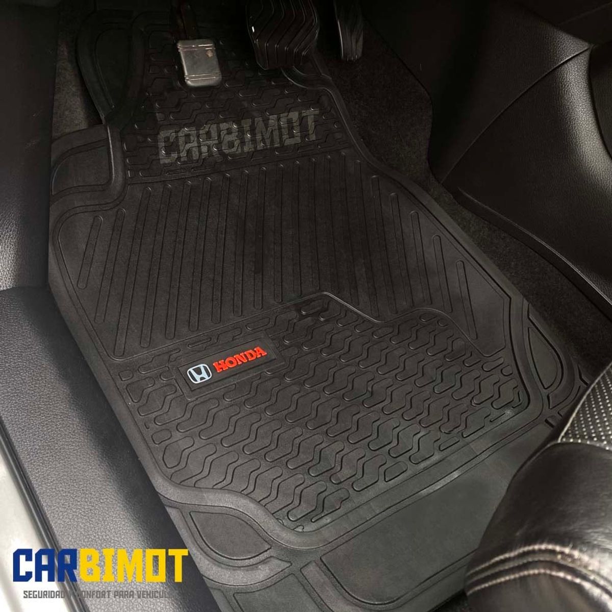 GENERICO - PISO FORRO TAPIZ PROTECTOR PARA VEHICULOS HONDA