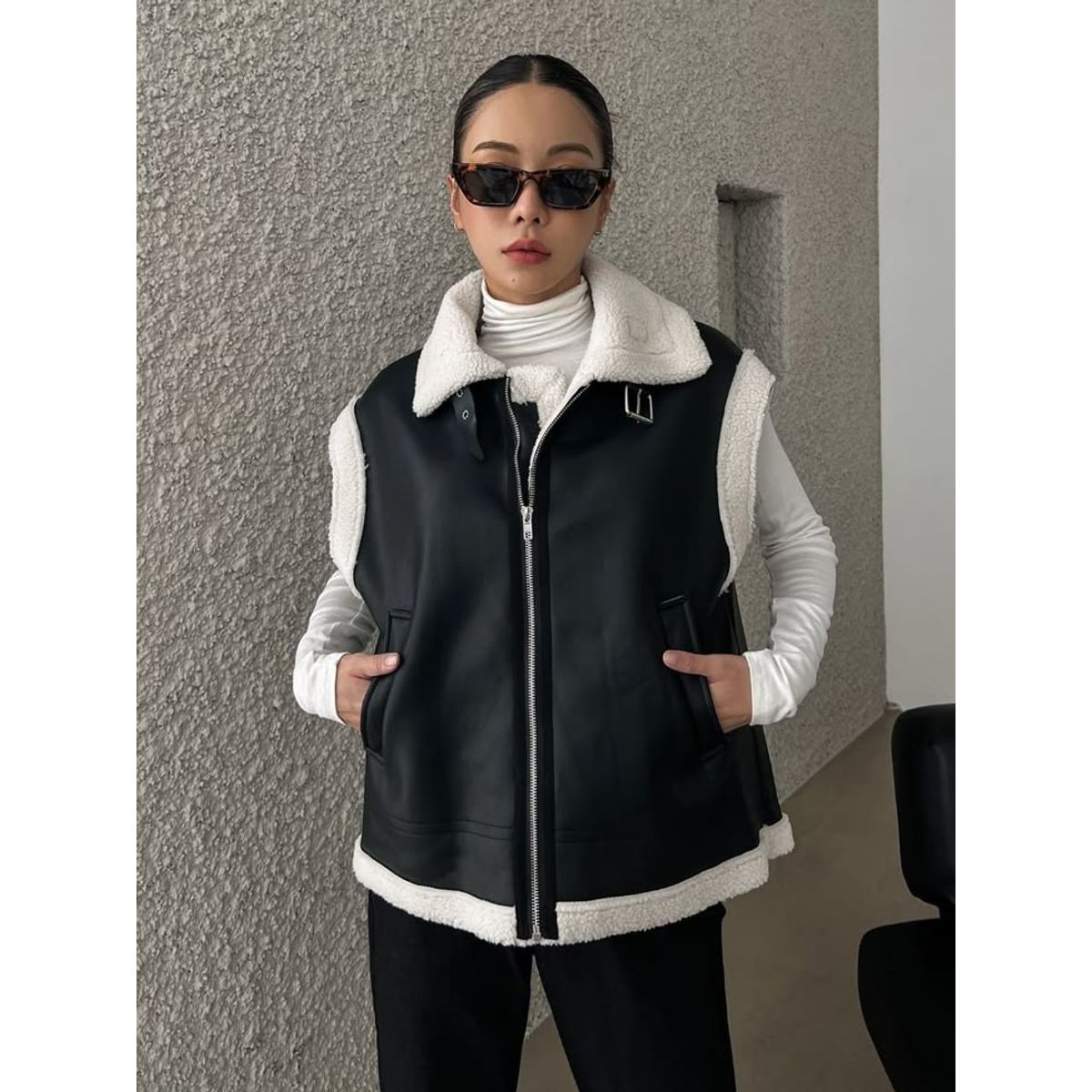 AMA OUTFITTERS - CHALECO AVIADOR TRENDY