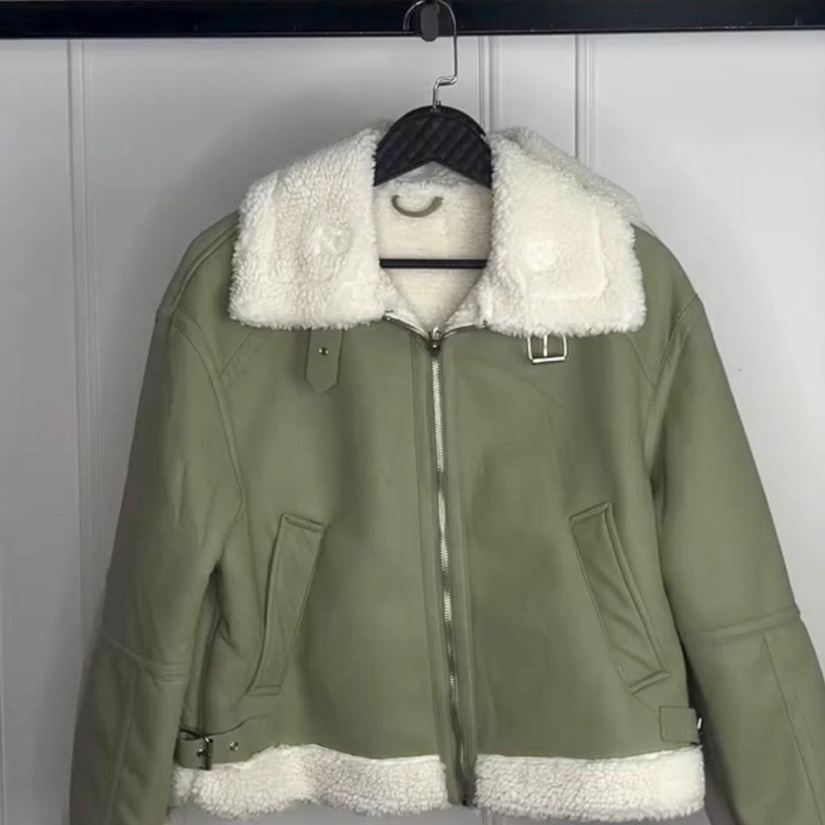 AMA OUTFITTERS - CASACA AVIADOR CON PELUCHE