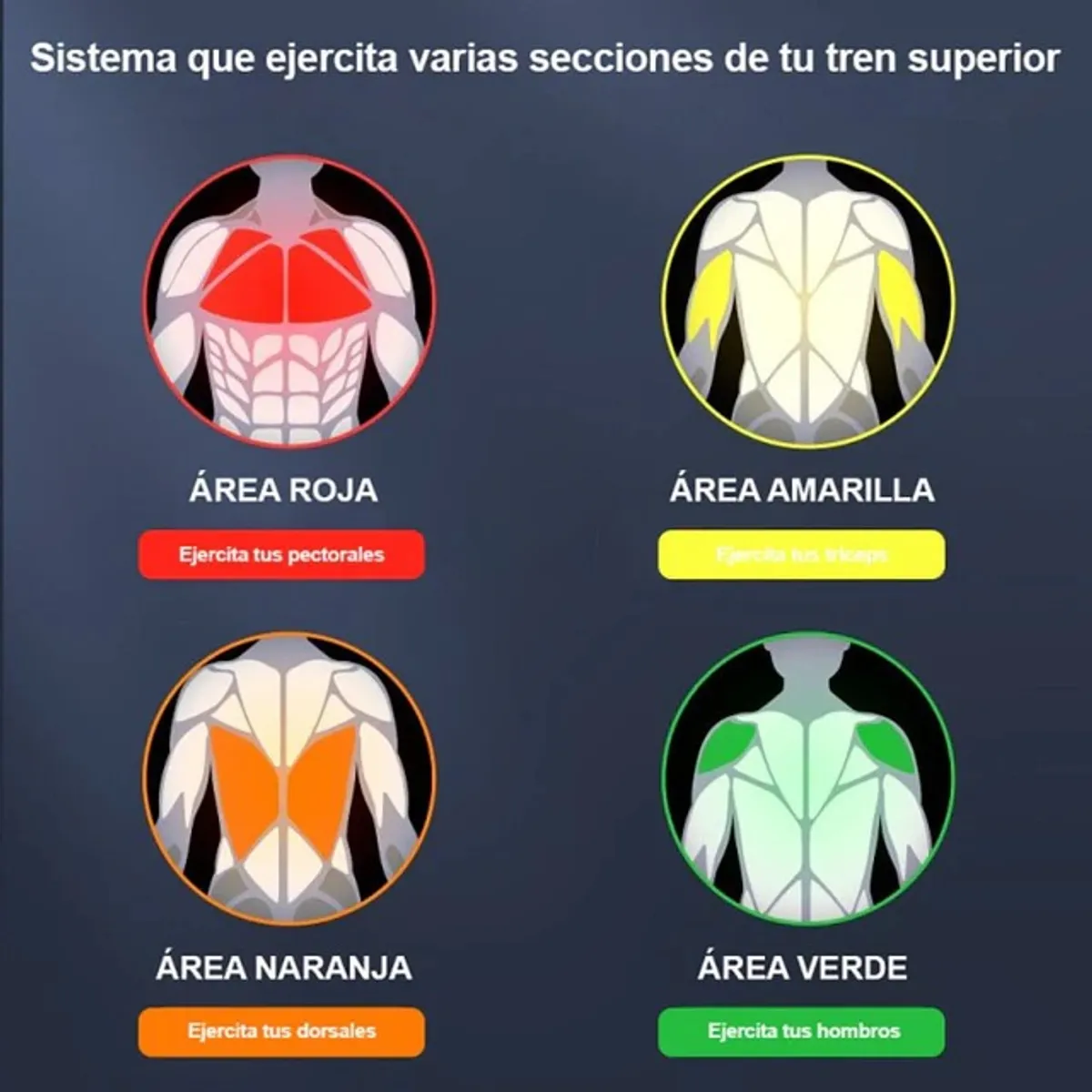 PROIRON - Tablero Push UP Multifuncional