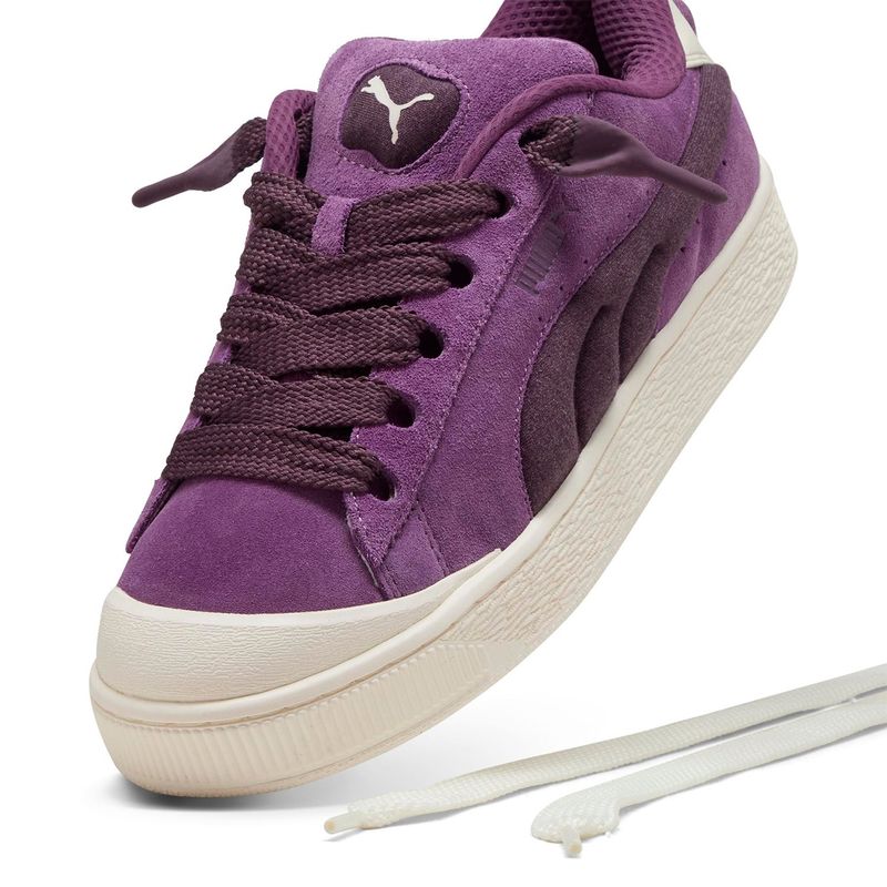 Zapatillas Puma Moradas Hombre Zapatillas Suede Xl Para Mujer