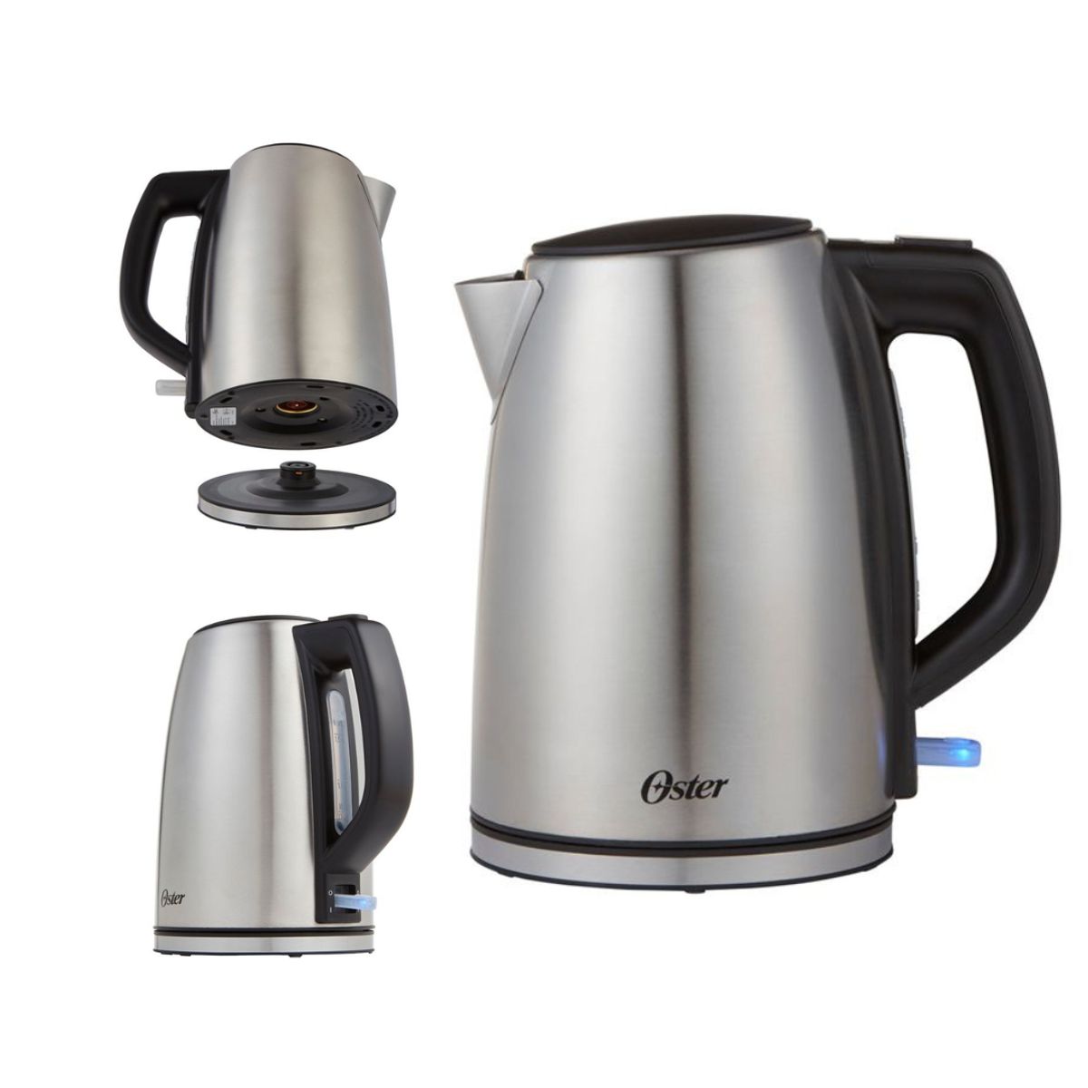 OSTER - Hervidor electrico oster acero inoxidable 1.7 lts  BVSTKT673SS