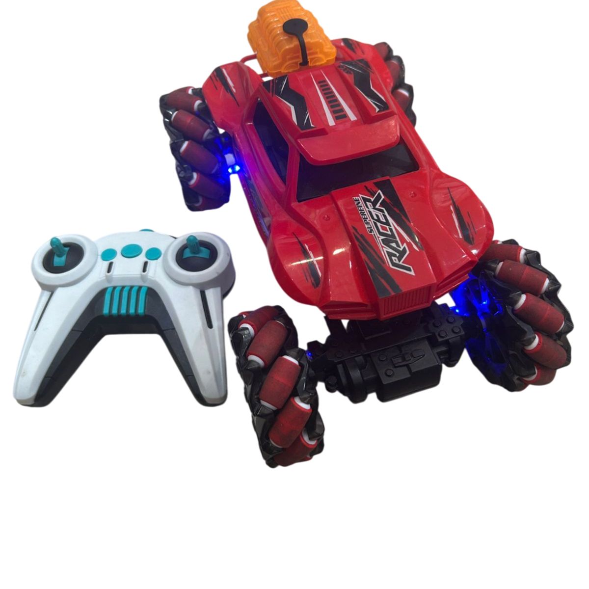 GENERICO - Carro de Juguete con Control Remoto Luces y Spray de Agua Azul