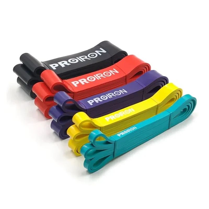 PROIRON - Bandas de Resistencia Full Body   X-Light + Light + Medium + Heavy + X-Heavy