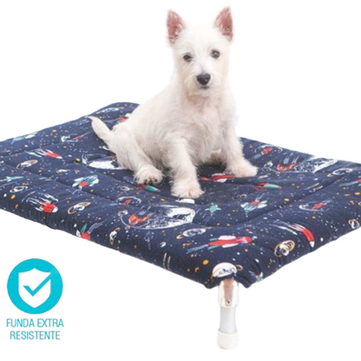 GENERICO - CAMA FLOTANTE EN ALTURA DE ALUMINIO - TALLA S