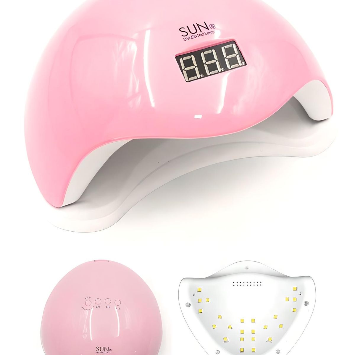 GENERICO - SECADOR ESMALTE UÑAS PROFESIONAL LÁMPARA LUZ LED TEMPORIZADOR