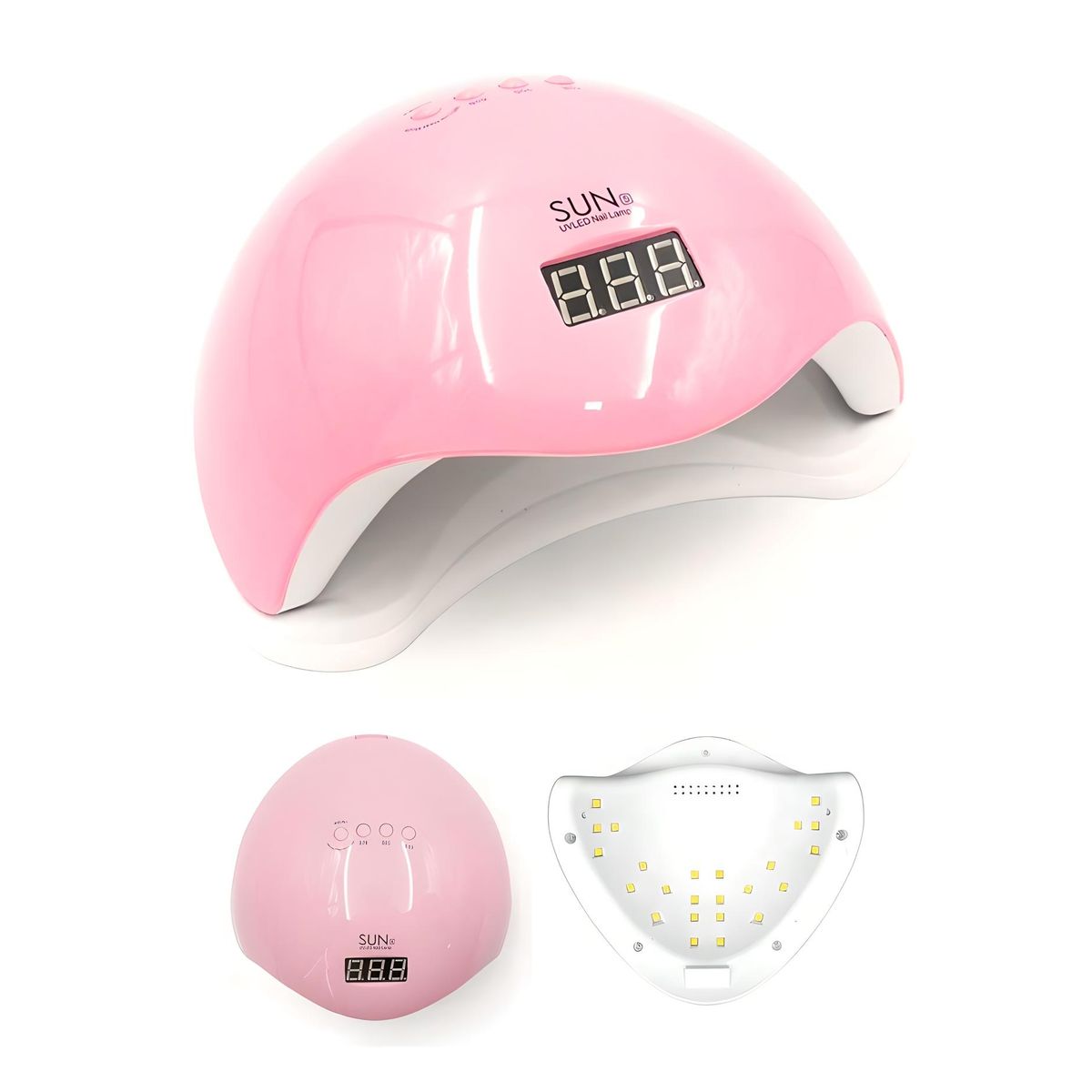 GENERICO - SECADOR ESMALTE UÑAS PROFESIONAL LÁMPARA LUZ LED TEMPORIZADOR