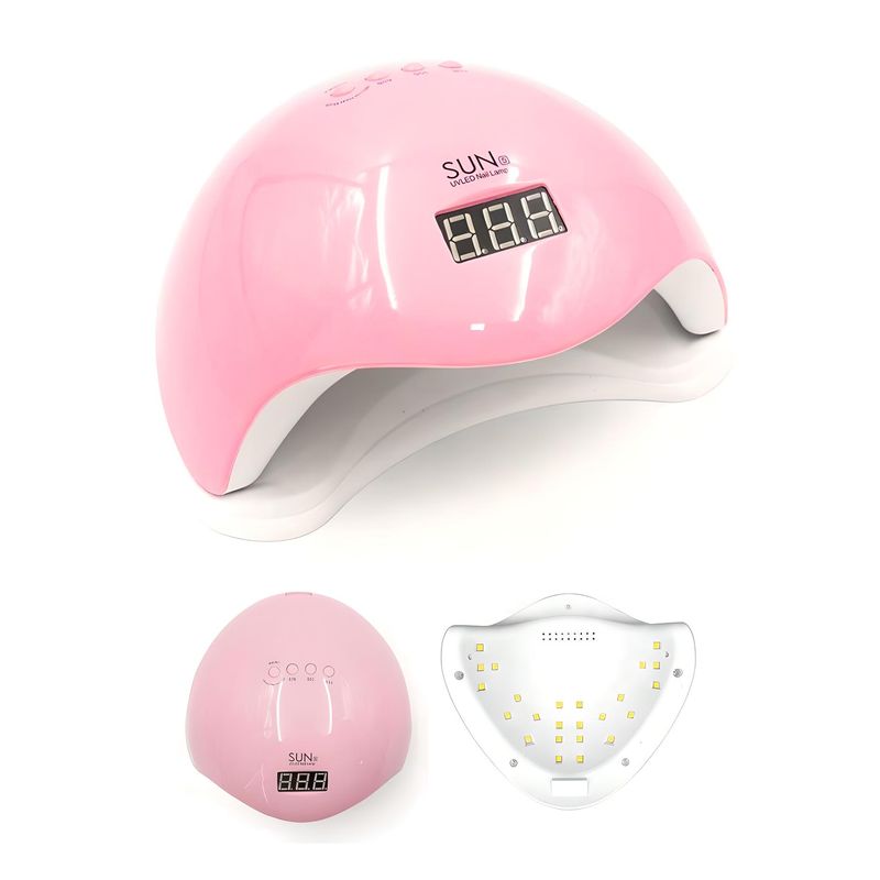 GENERICO - SECADOR ESMALTE UÑAS PROFESIONAL LÁMPARA LUZ LED TEMPORIZADOR