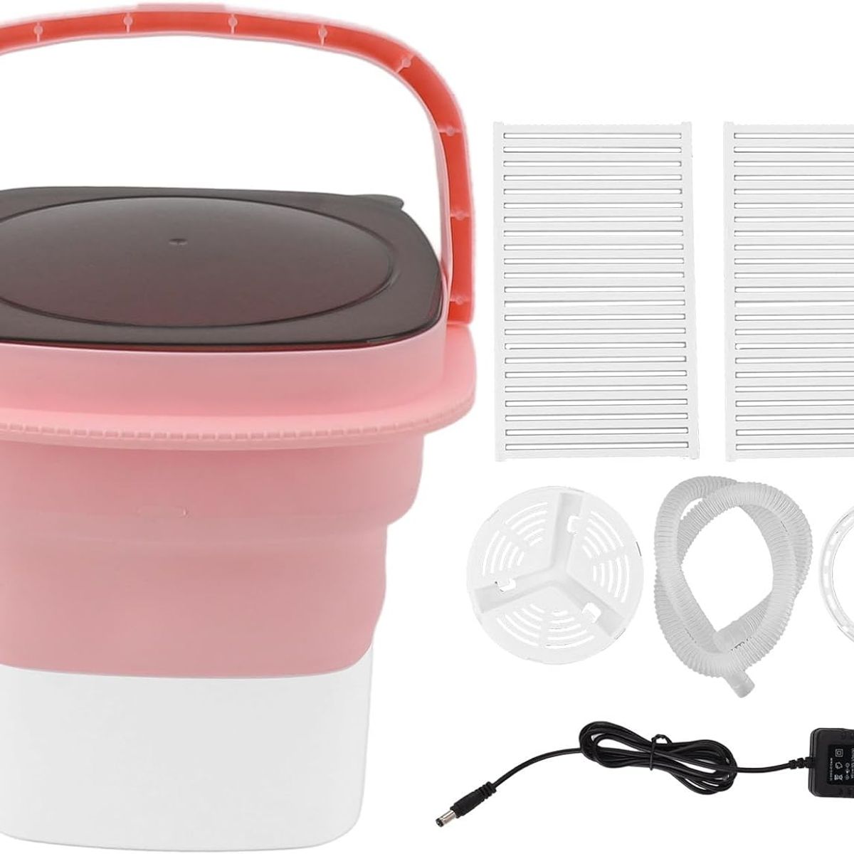 GENERICO - MINI LAVADORA PLEGABLE CENTRIFUGADO