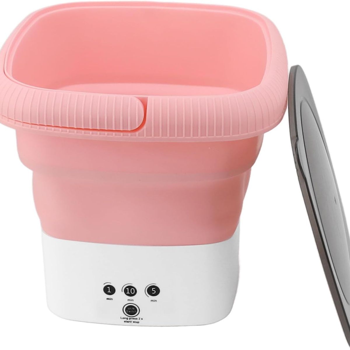 GENERICO - MINI LAVADORA PLEGABLE CENTRIFUGADO