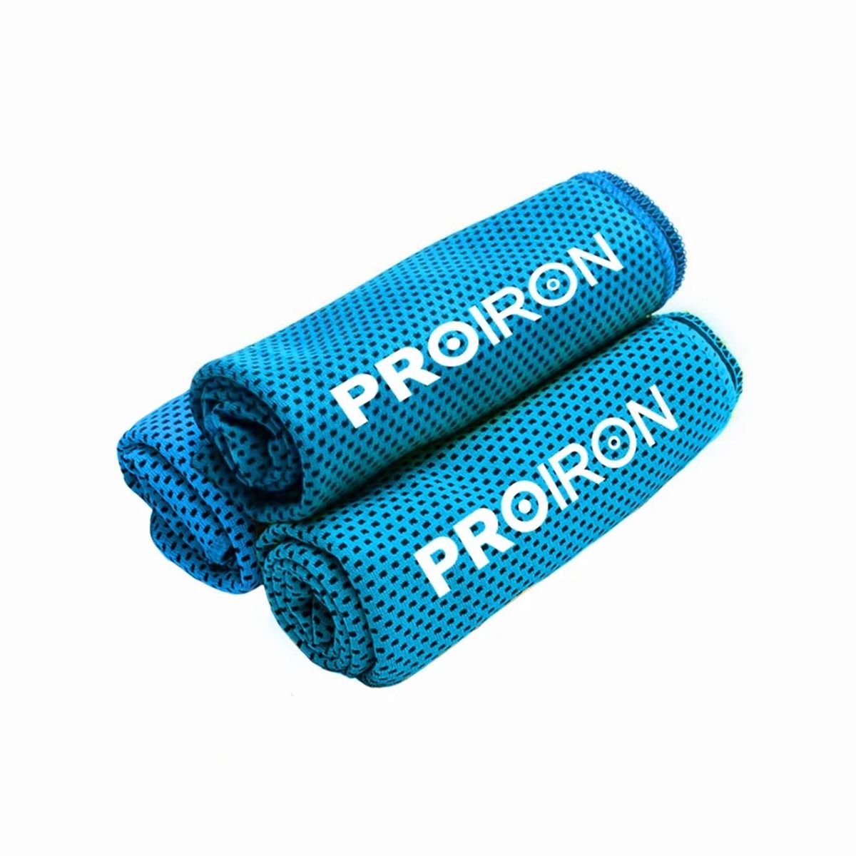 PROIRON - Toalla Fría Deportiva Refrescante Azul - 3 unidades