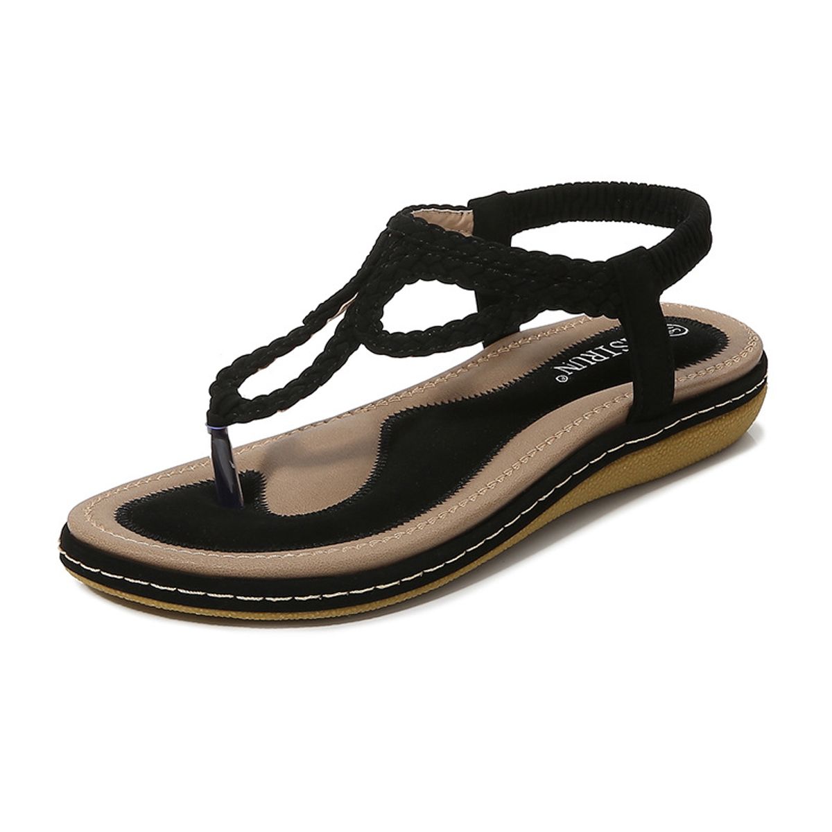 BLWOENS - Zapatillas Sandalias de verano para Mujers - Negro
