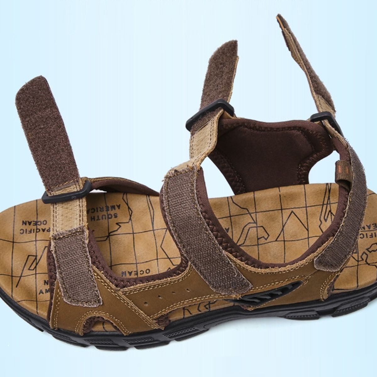 BLWOENS - Zapatillas Sandalias de verano para Hombres - Negro