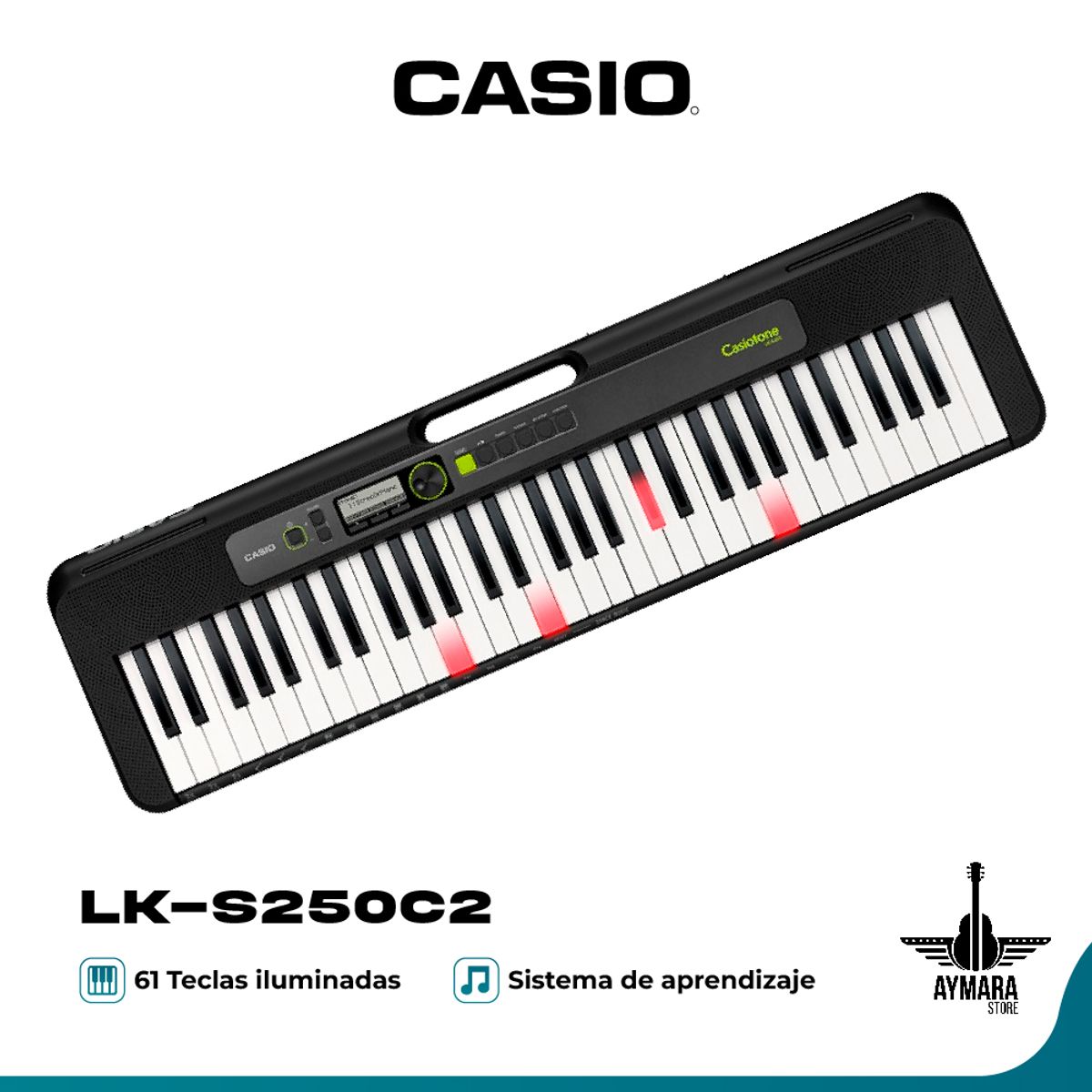 CASIO - Casio LK-S250C2 Teclado Electrónico