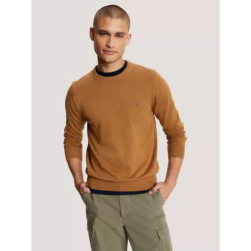 TOMMY HILFIGER - SWEATER  M AMHERST CREW NECK SWEATER