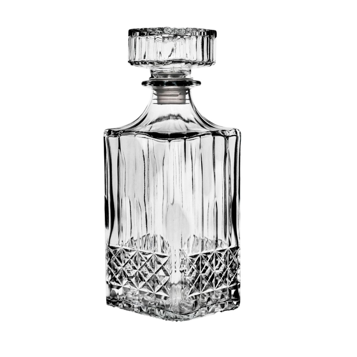 INSPIRA - Licorera para Whisky de Vidrio de 1000 ml