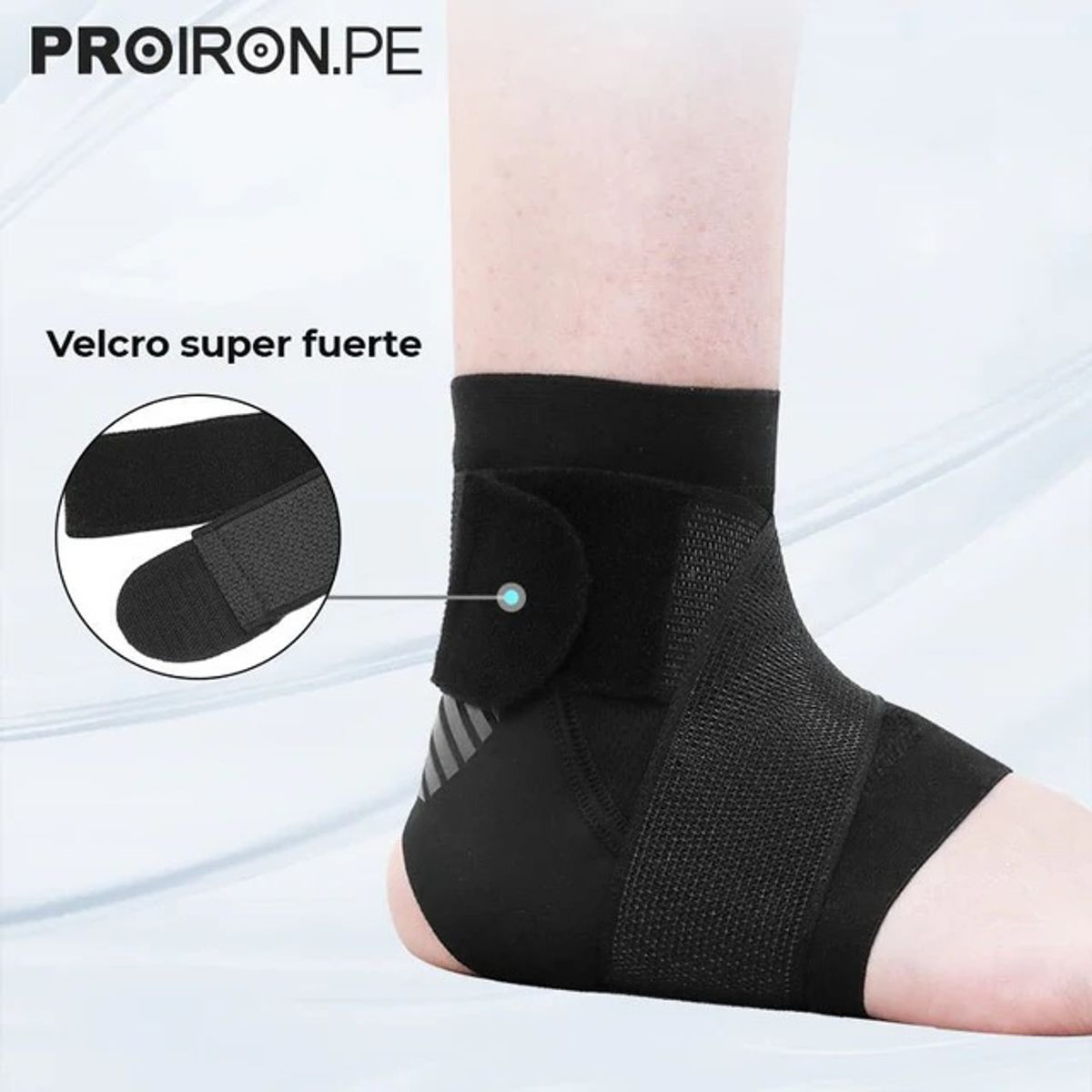 PROIRON - Tobillera de Talón Abierto M Par