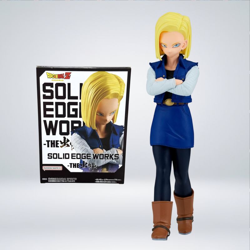 BANPRESTO - FIGURAS BANPRESTO DBZ - SOLID EDWE WORKS - NUMERO 18