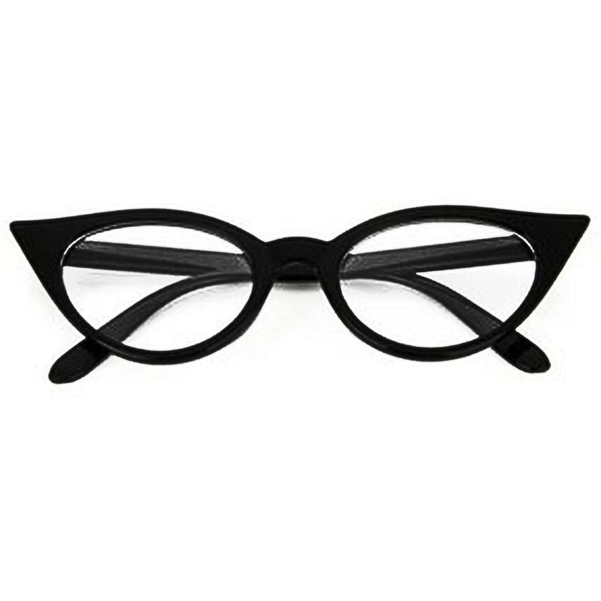 GENERICO - Montura de Lentes De Cat Eye Small - Negro mate