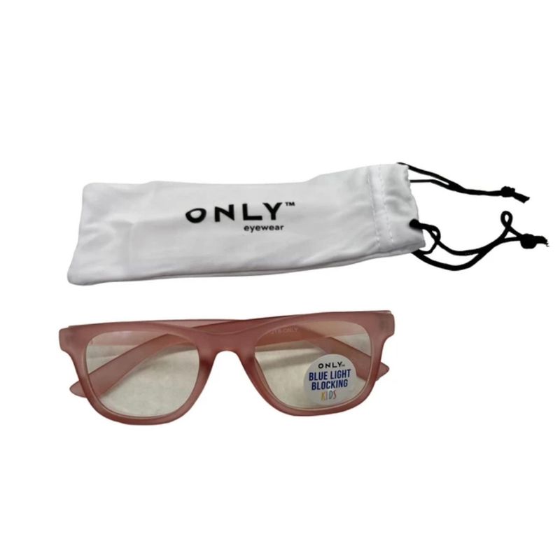 GENERICO - Montura de Lentes para niñas con Bloqueo de Luz Azul - Rosa