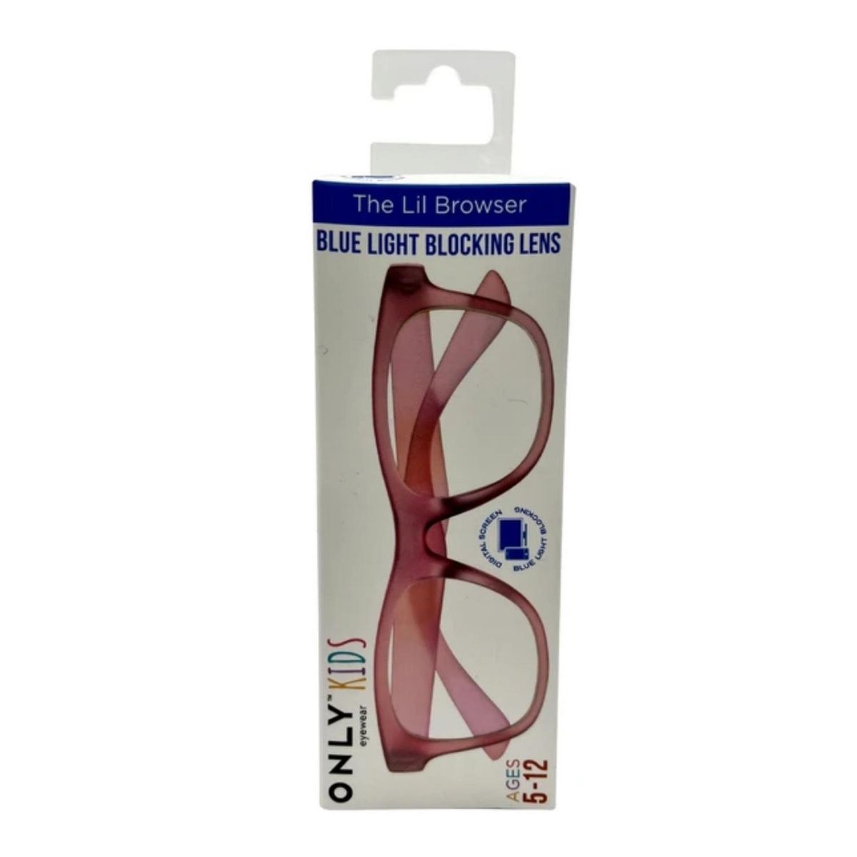 GENERICO - Montura de Lentes para niñas con Bloqueo de Luz Azul - Rosa