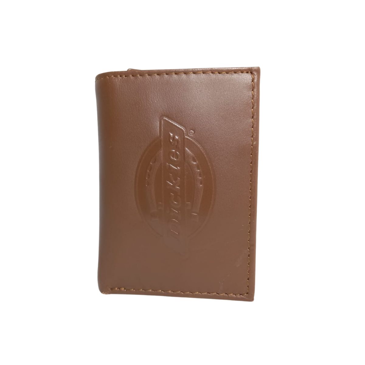 GENERICO - Billetera Trifold de Cuero para Hombres Dickies - Marron