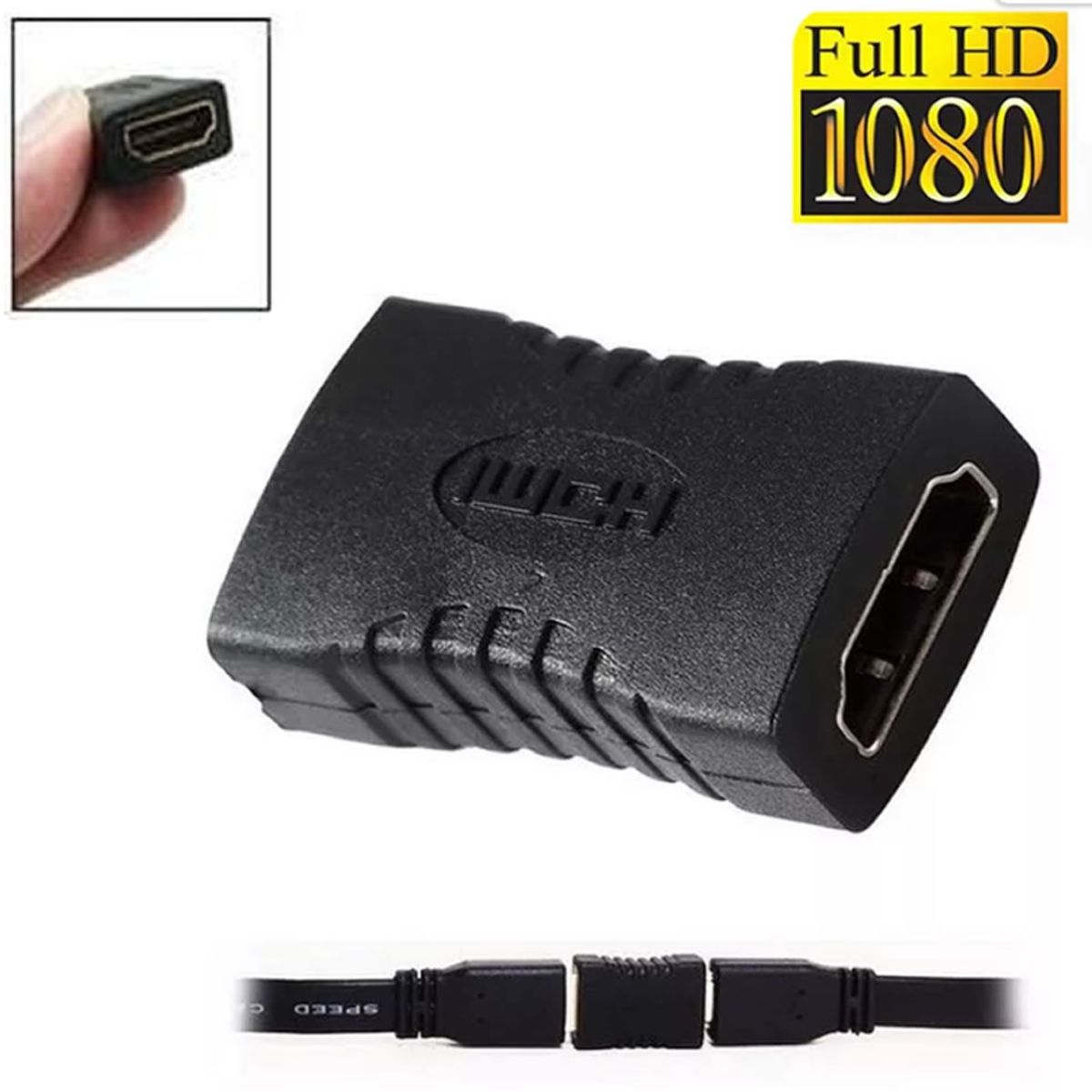 GENERICO - ADAPTADOR  HDMI HEMBRA A HDMI HEMBRA