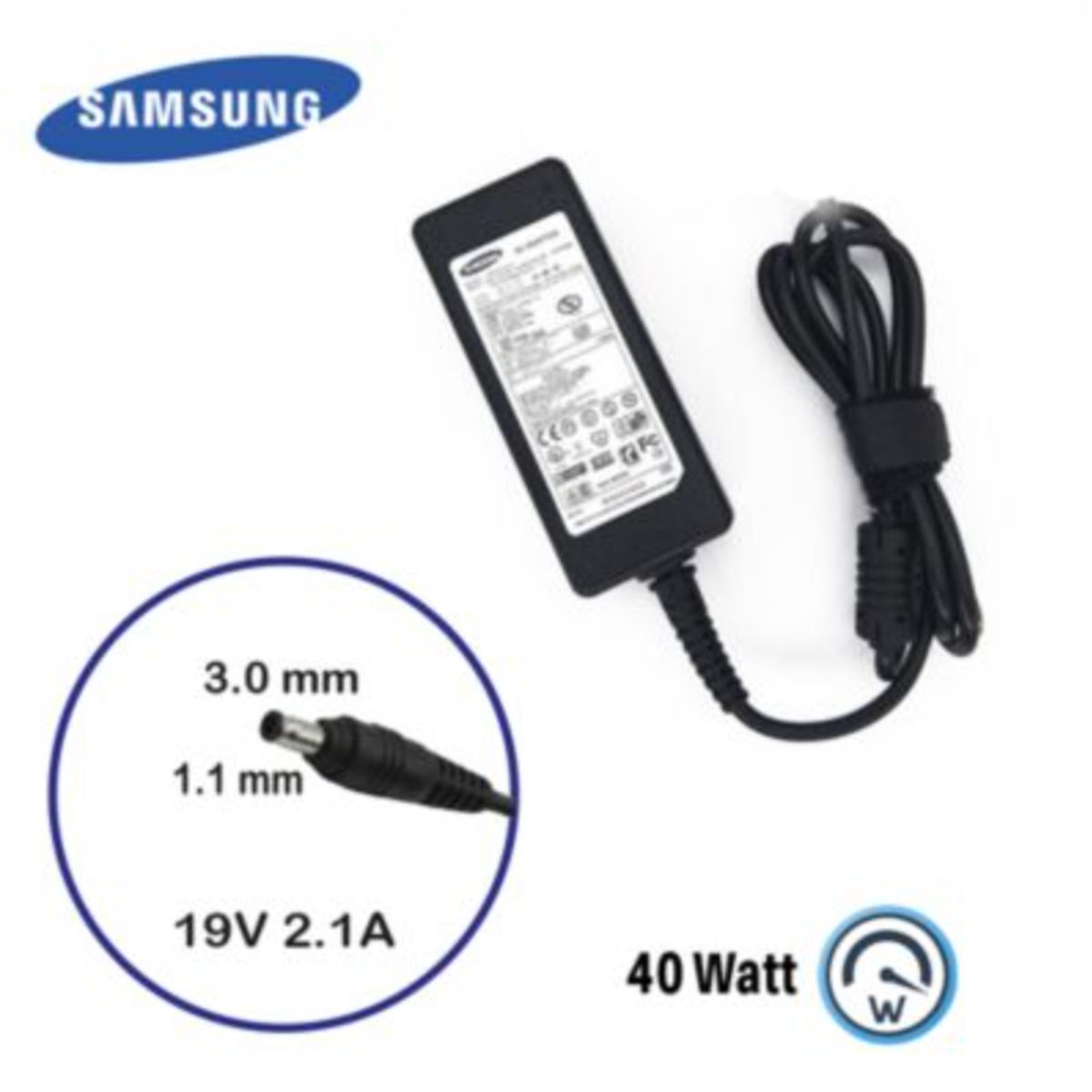 GENERICO - Cargador Compatible Samsung 19V 21A 40W-30-11mm