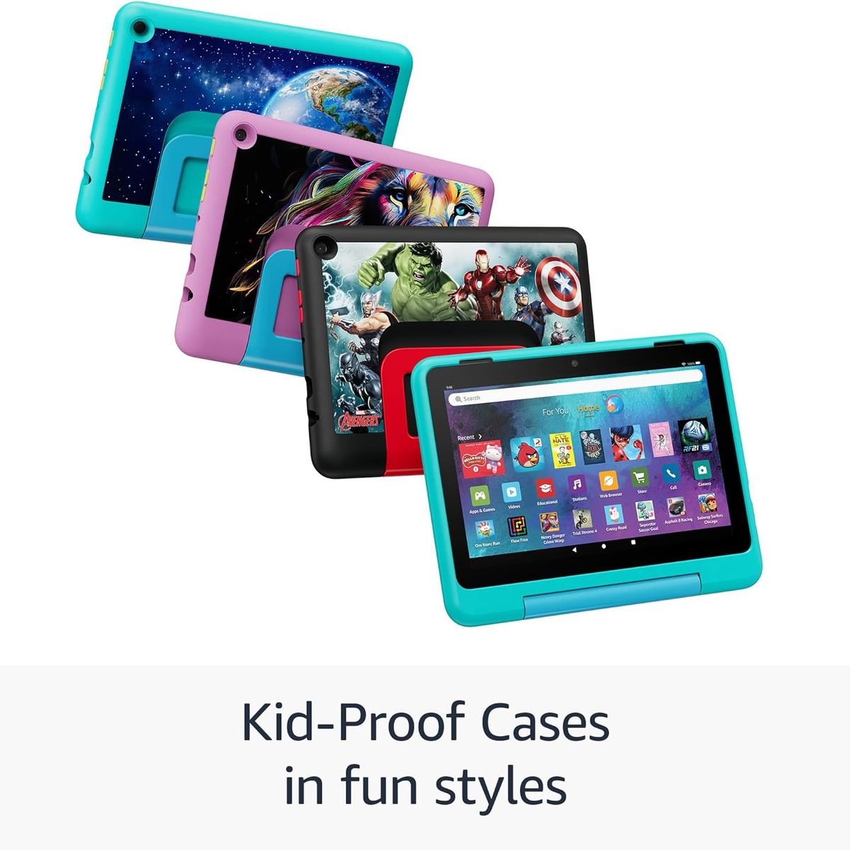 AMAZON - Tablet Amazon Fire HD 8 Kids Pro 12va Gen 2024 - 6 a 12 años - 32GB - Rosa