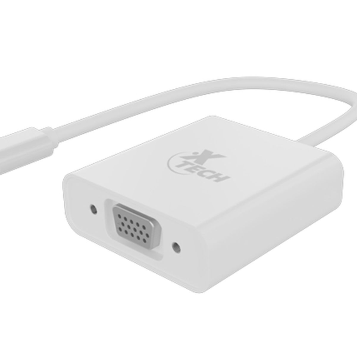 XTC - Xtech Adaptador de Pantalla USB-C a VGA hembra 1080p - XTC-551