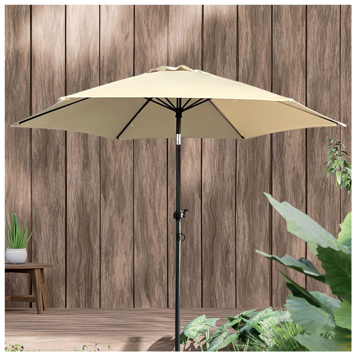 NOVAHUS - Quitasol Buzios Beige 218x230 cm