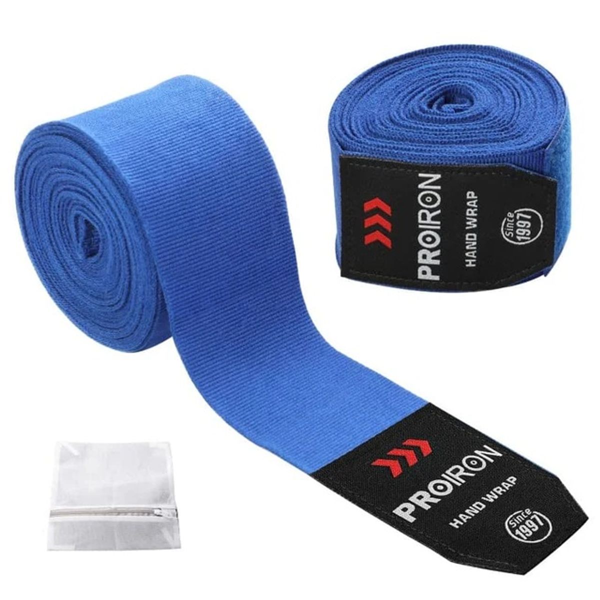 PROIRON - Vendas Semi Elásticas para Entrenamiento de Boxeo 4.5 M Azul