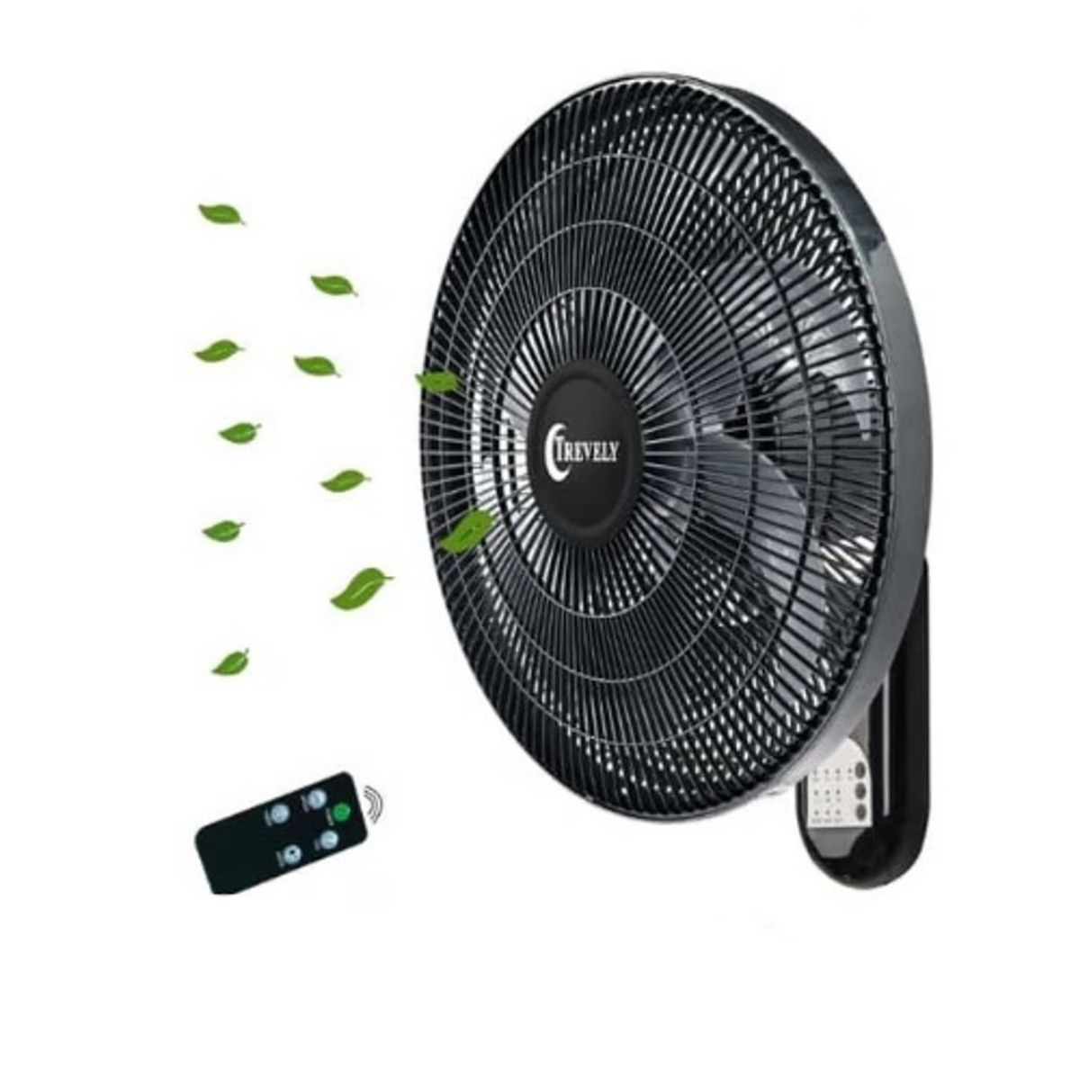 TREVELY - Ventilador de Pared TREVELY VT-186 con Control Remoto 80 Watts