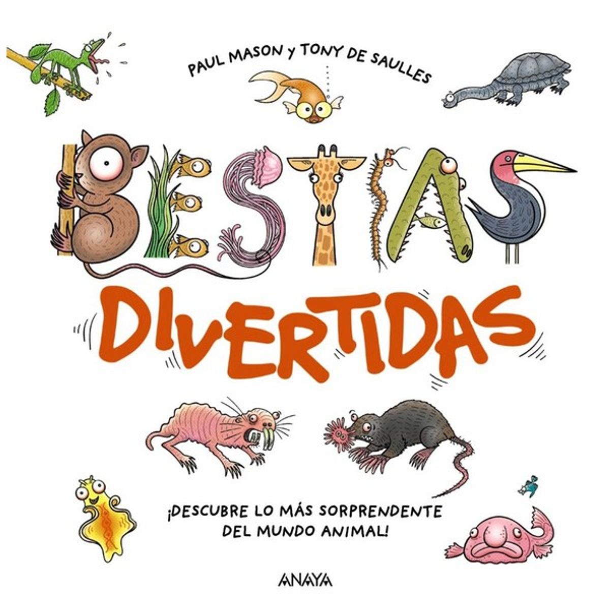 GENERICO - Libro infantil Bestias DIVERTIDAS