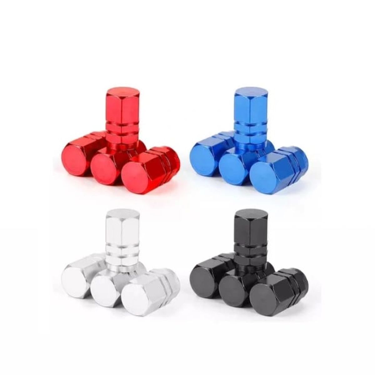 GENERICO - Tapa De Valvula Universal Auto Moto Colores